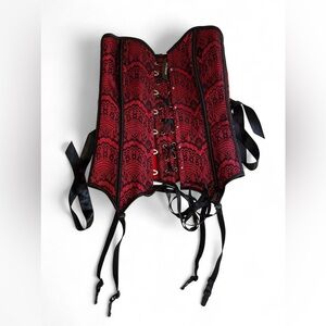 Adore Me Scarlet and Ebony Lace Corset